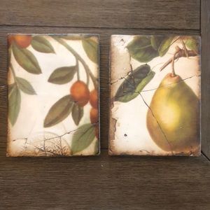 Sid Dickens Tiles - Set of 2 - Retired